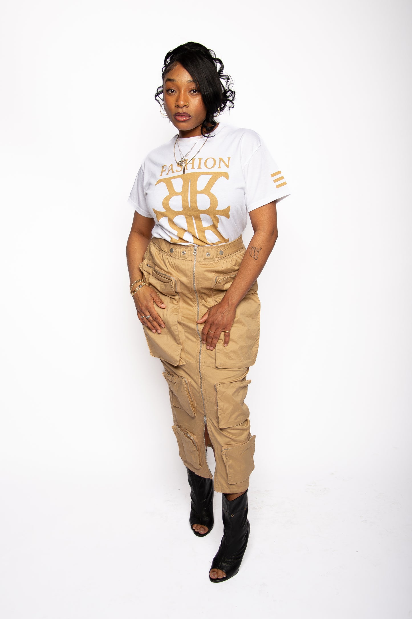 Fashion Royale Gold Drip Tees