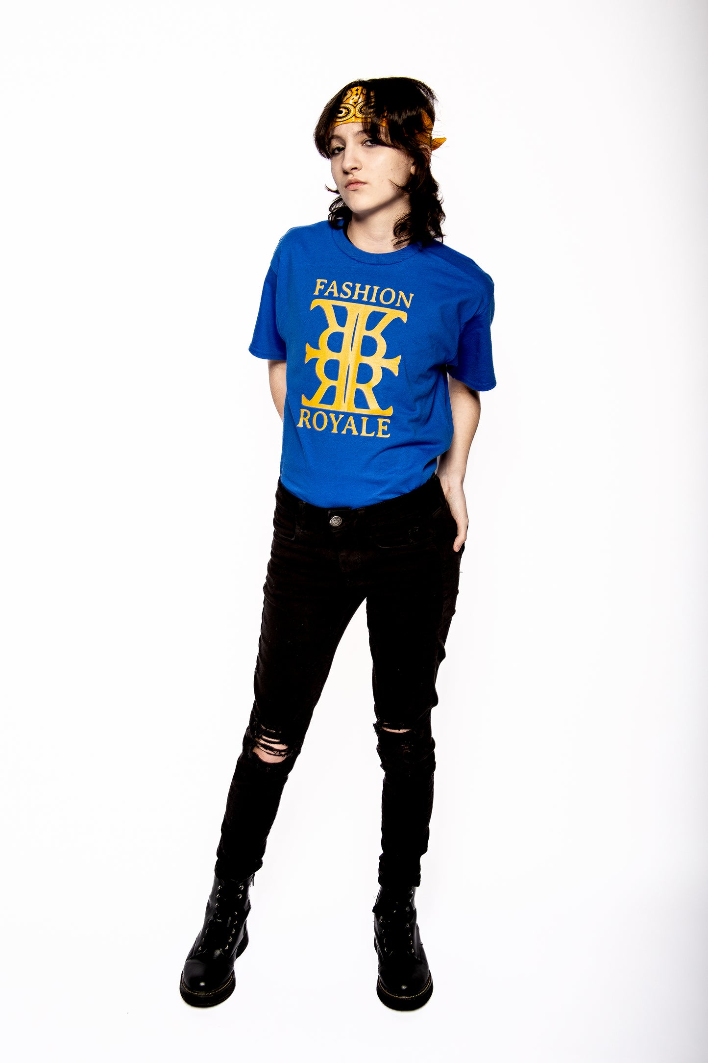 Fashion Royale Gold Drip Kids Tees