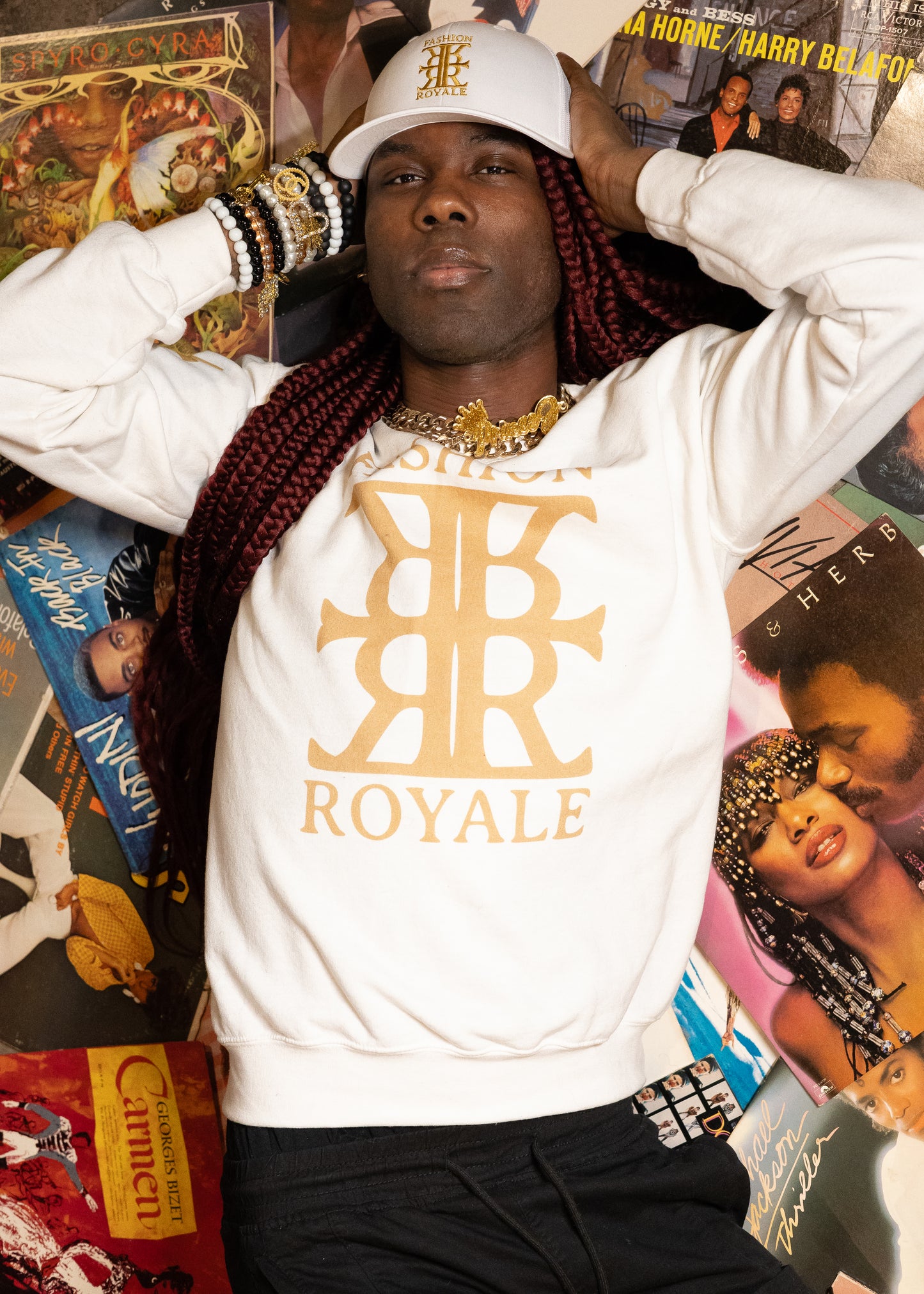 Fashion Roayle Gold Drip Sweatshirt