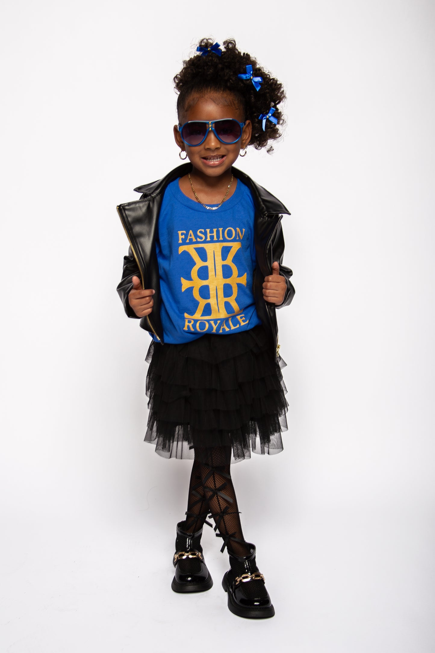 Fashion Royale Gold Drip Toddler Tees